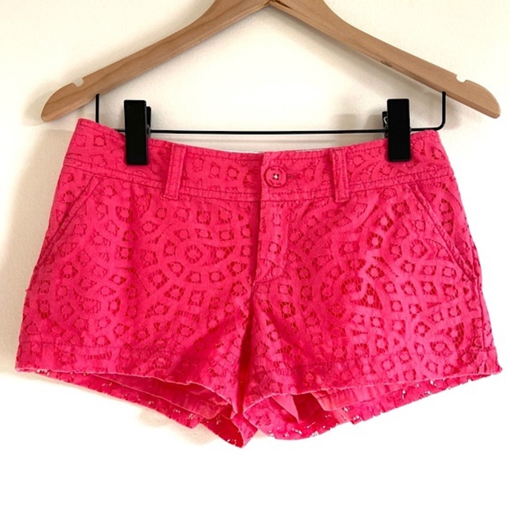 Lilly Pulitzer The Walsh Shorts Pink Size 0